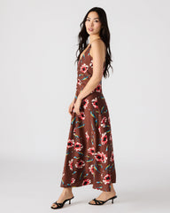 MONROE DRESS BROWN