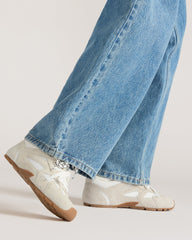 AZIEL WHITE SUEDE