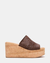 COASTAL BROWN RAFFIA