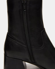 LATCHES BLACK LEATHER