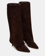 LUCA BROWN SUEDE
