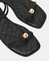 RITZY WOVEN BLACK