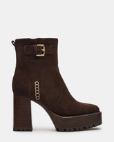 SUMMIT DARK BROWN SUEDE