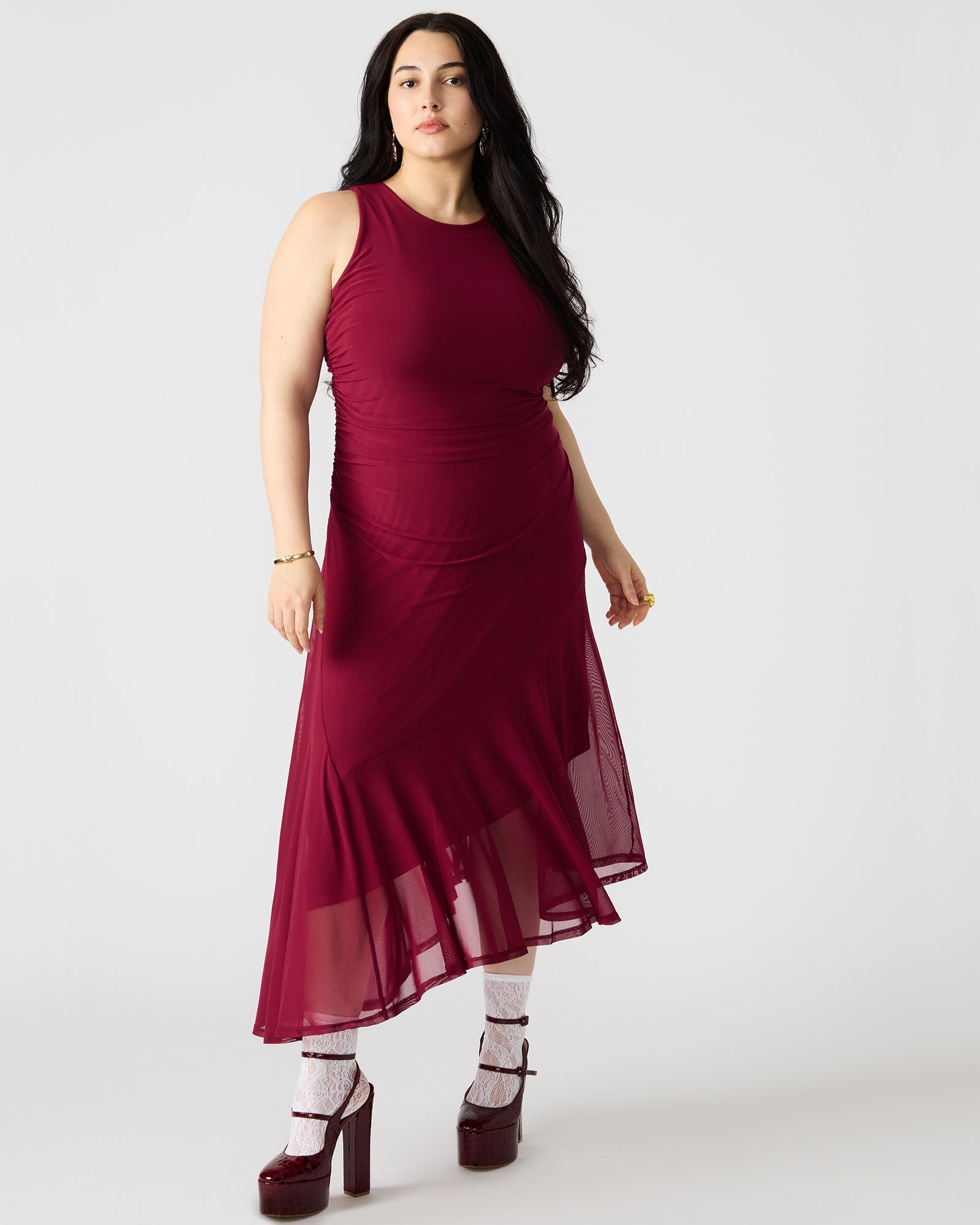 LANEY DRESS RED