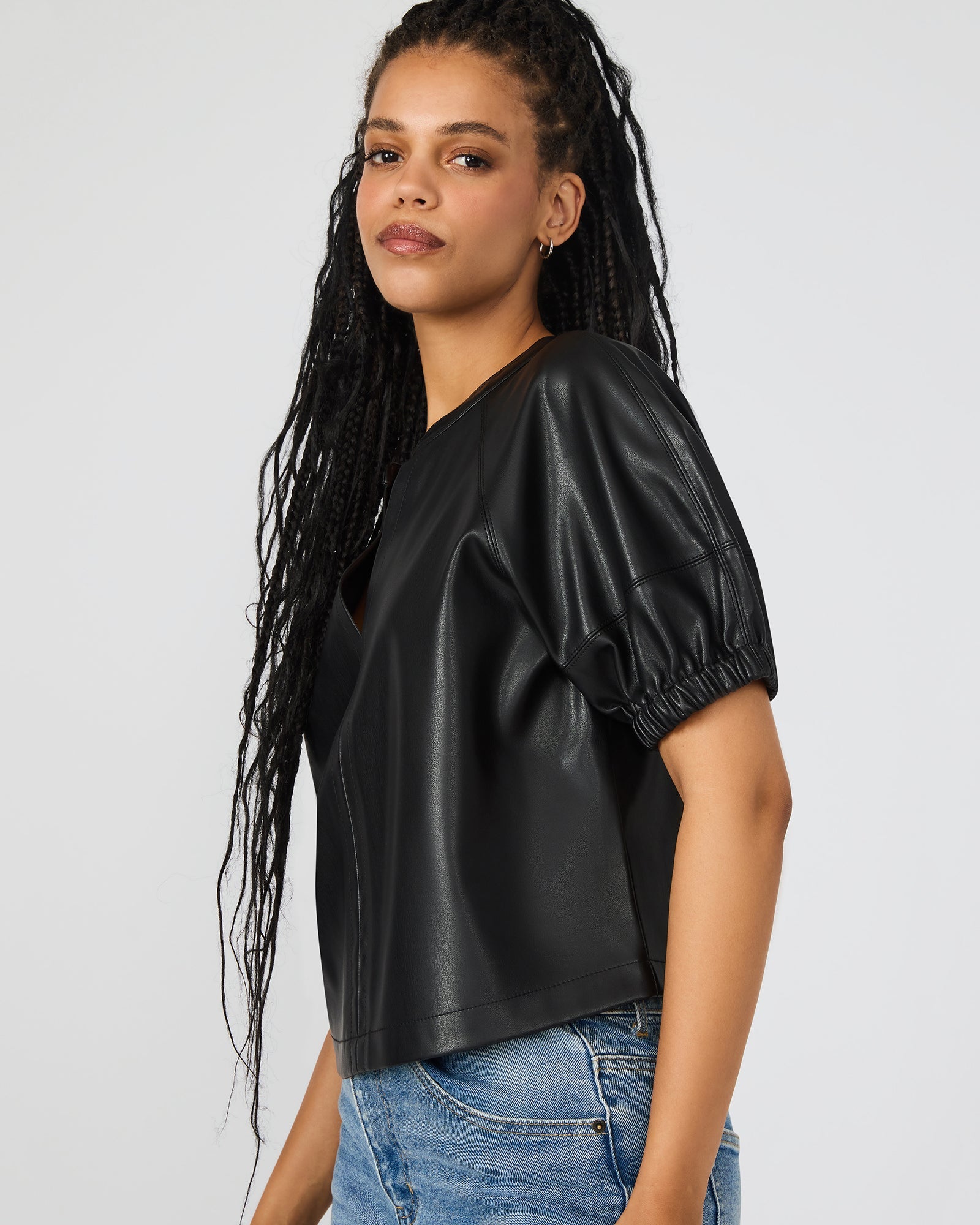 ROXANNE TOP BLACK