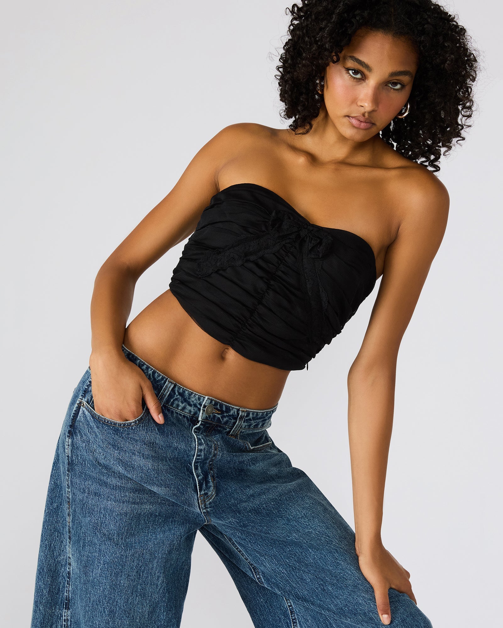 MARTINE TOP BLACK