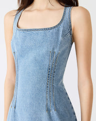 NOELLE DRESS FOREVER BLUE