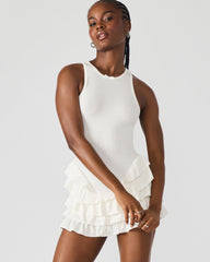 CLEA DRESS WHITE