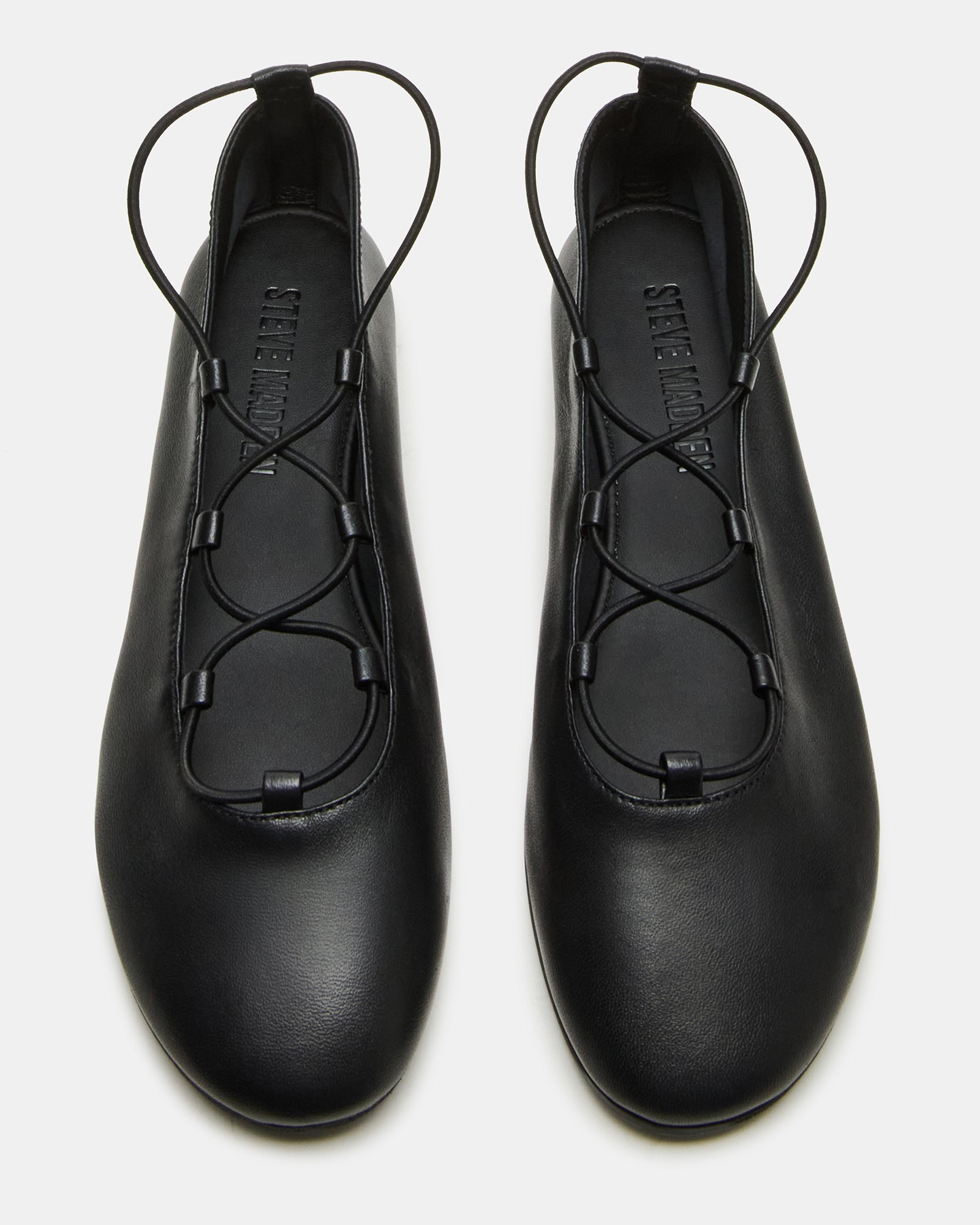 BOMBSHELL BLACK LEATHER