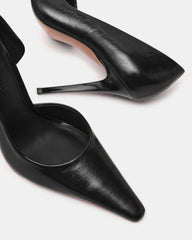 ELEGANT BLACK LEATHER
