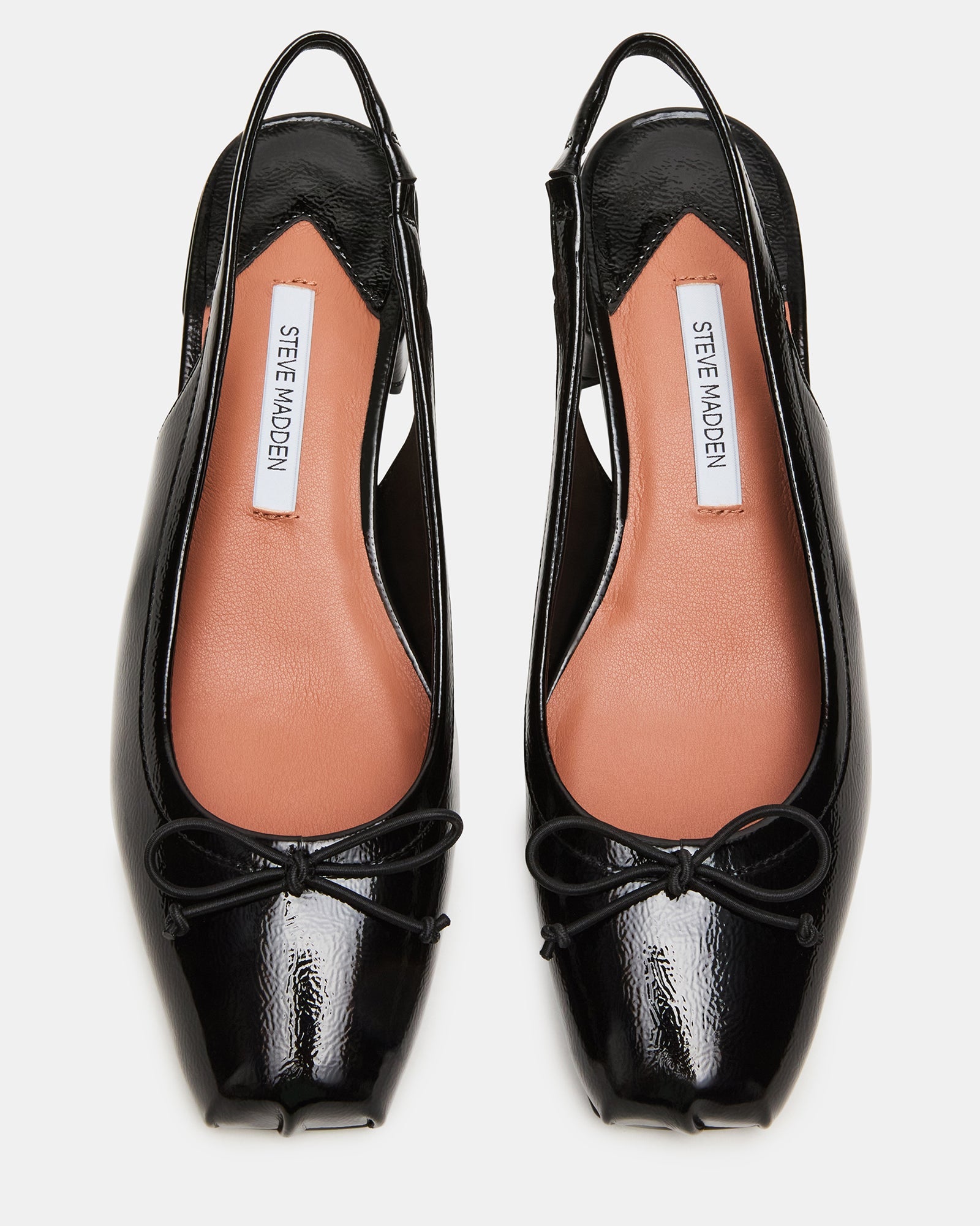 LOVED BLACK CRINKLE PATENT