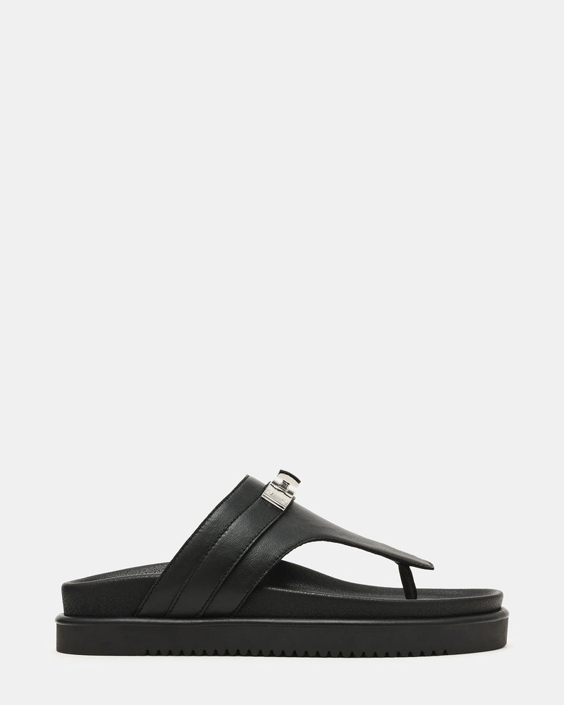 TIBBY BLACK LEATHER