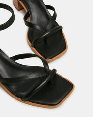 TILLY BLACK LEATHER